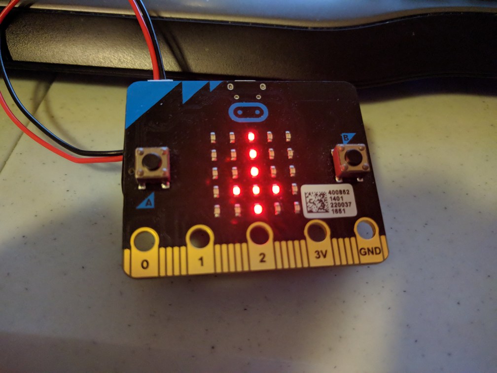 micro:bit, connected