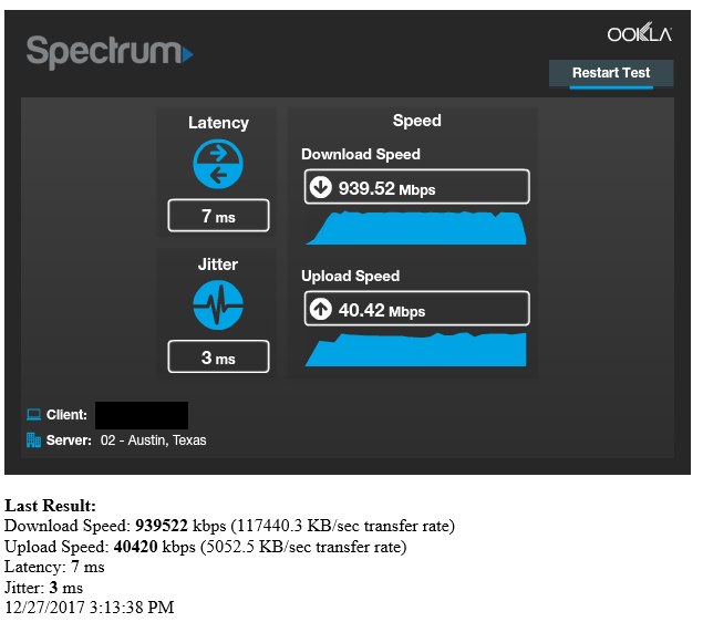 Speedtest