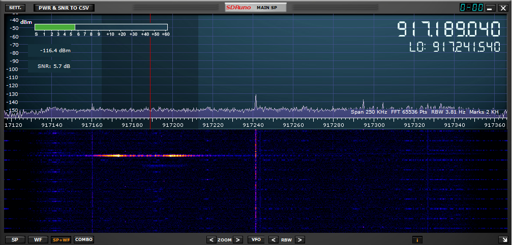 sdr waterfall